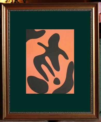 JEAN ARP LINOCUT "CONSTELLATIONS" 1959: MEDIUM: ENGRAVING . A NICE IMPRESSION ON WOVE PAPER, ISSUED IN 1959 FOR THE HARD-TO-FIND CHRISTMAS ISSUE OF XXE SIECLE (NO. 13), PUBLISHED IN PARIS BY SAN LAZZARO. PLEASE NOTE: XXE SIECLE IS THE SAME