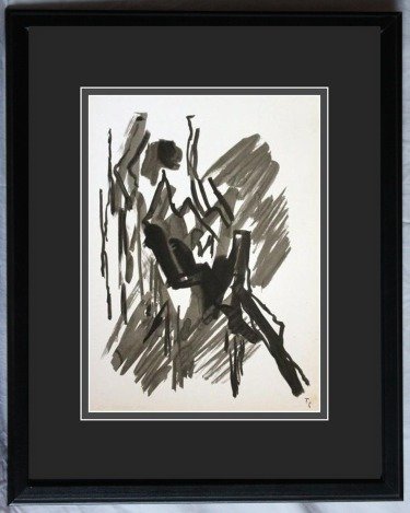 PIERRE TAL-COAT ORIGINAL LITHOGRAPH 1960: PIERRE TAL-COAT ORIGINAL LITHOGRAPH ON WOVE PAPER - EXECUTED FOR DERRIÈRE LE MIROIR (NO. 120) IN 1960 - PUBLISHED BY IN PARIS BY THE MAEGHT ATELIER - PAGE SIZE 15" X 11" (380 X 280 MM) - PROFESSIONAL