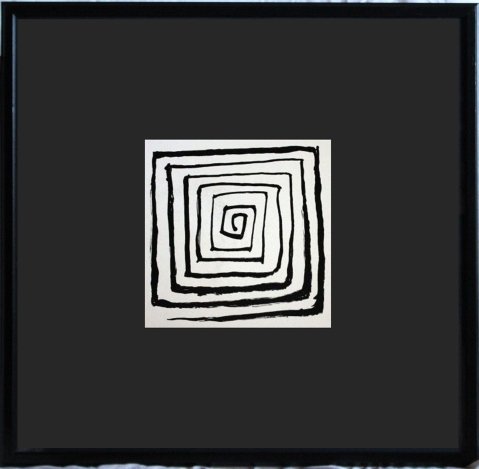 CALDER ORIGINAL LITHOGRAPH 1971: ALEXANDER CALDER ORIGINAL LITHOGRAPH ON WOVE PAPER - EXECUTED FOR DERRIÈRE LE MIROIR (NO. 190) IN 1971 - PUBLISHED BY IN PARIS BY THE MAEGHT ATELIER - PAGE SIZE 15" X 11" (380 X 280 MM) - PROFESSIONA