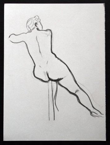 DERAIN ORIGINAL LITHOGRAPH 1957: ANDRE DERAIN ORIGINAL LITHOGRAPH ON WOVE PAPER - EXECUTED FOR DERRIÈRE LE MIROIR (NO. 94-95) IN 1957 - PUBLISHED BY IN PARIS BY THE MAEGHT ATELIER - PAGE SIZE 15" X 11" (380 X 280 MM) - UNFRAMED