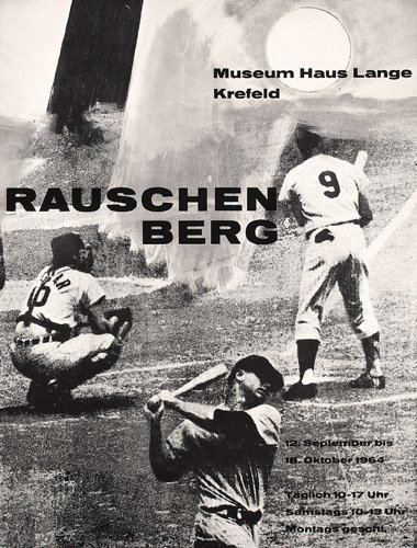 Group of 2 Original RAUSCHENBERG Posters