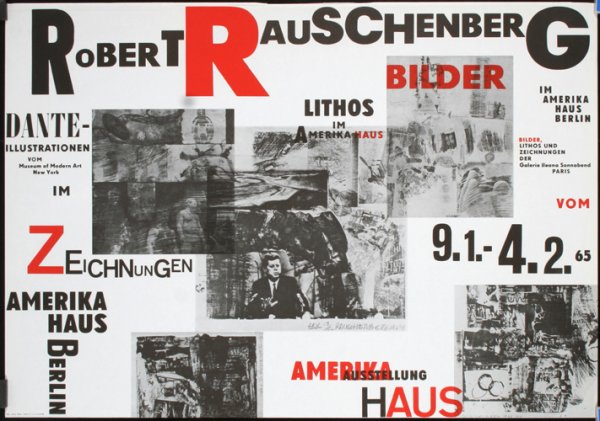 Group of 2 Original RAUSCHENBERG Posters - 2