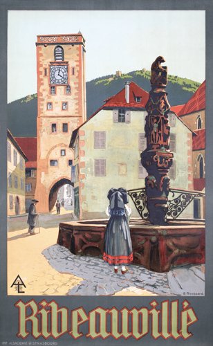 Original 1920s French Travel Poster