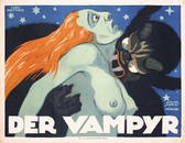 244: ORIGINAL Vampyr  Film Poster 1920 Expressionist