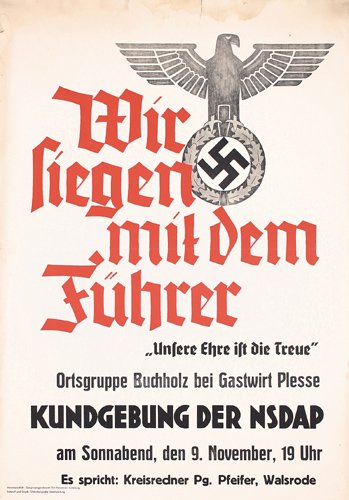 Original german World War II Poster