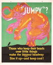 148: Original Mather Work Poster 1920s Elephant JUMPY