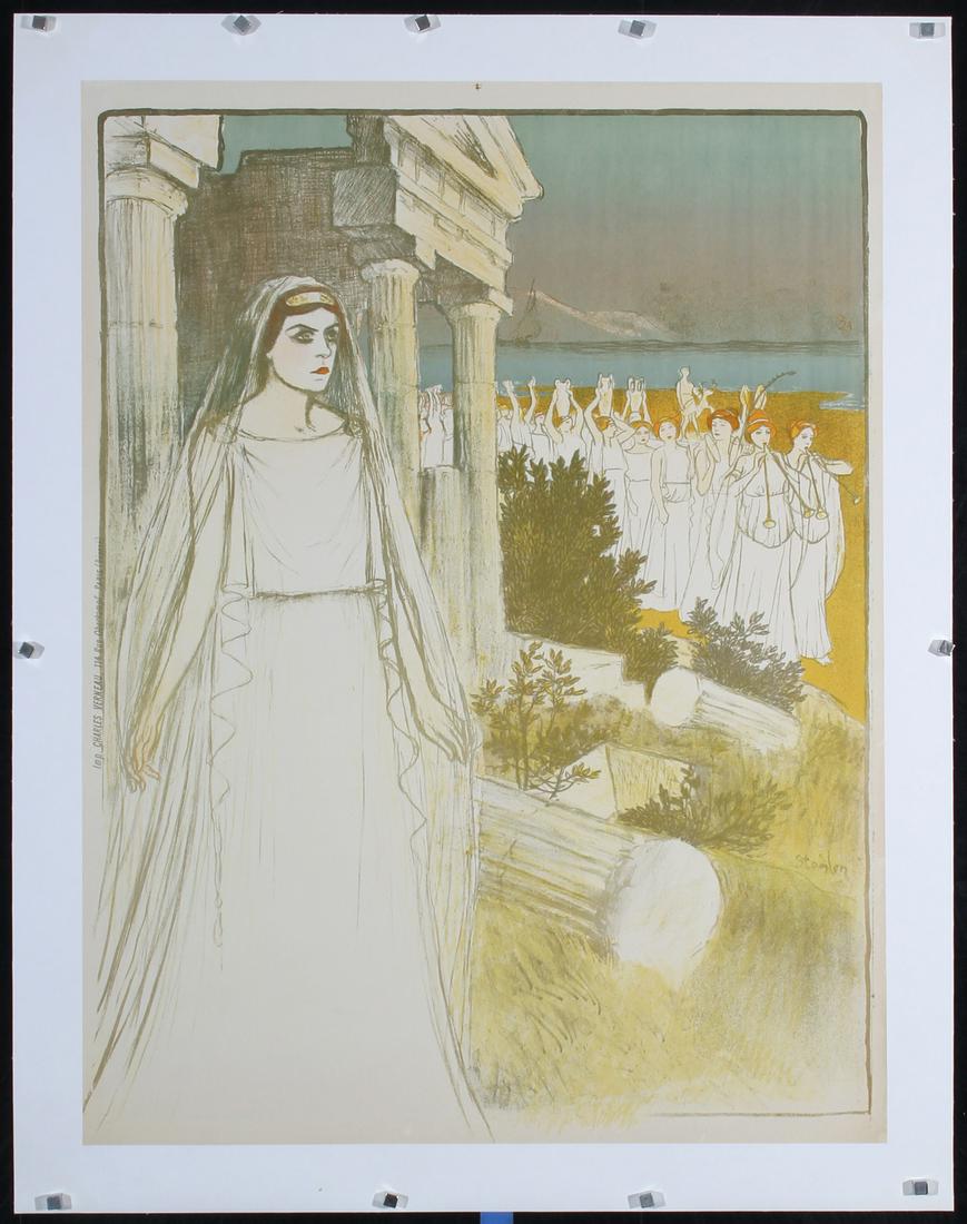 Original Vintage 1890s Opera Poster STEINLEN Art (1 of 1)