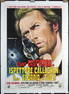 Original 1970s Italian Dirty Harry Poster ON LINEN