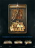 Original 1990s French Star Wars Trilogy Poster ON LINEN