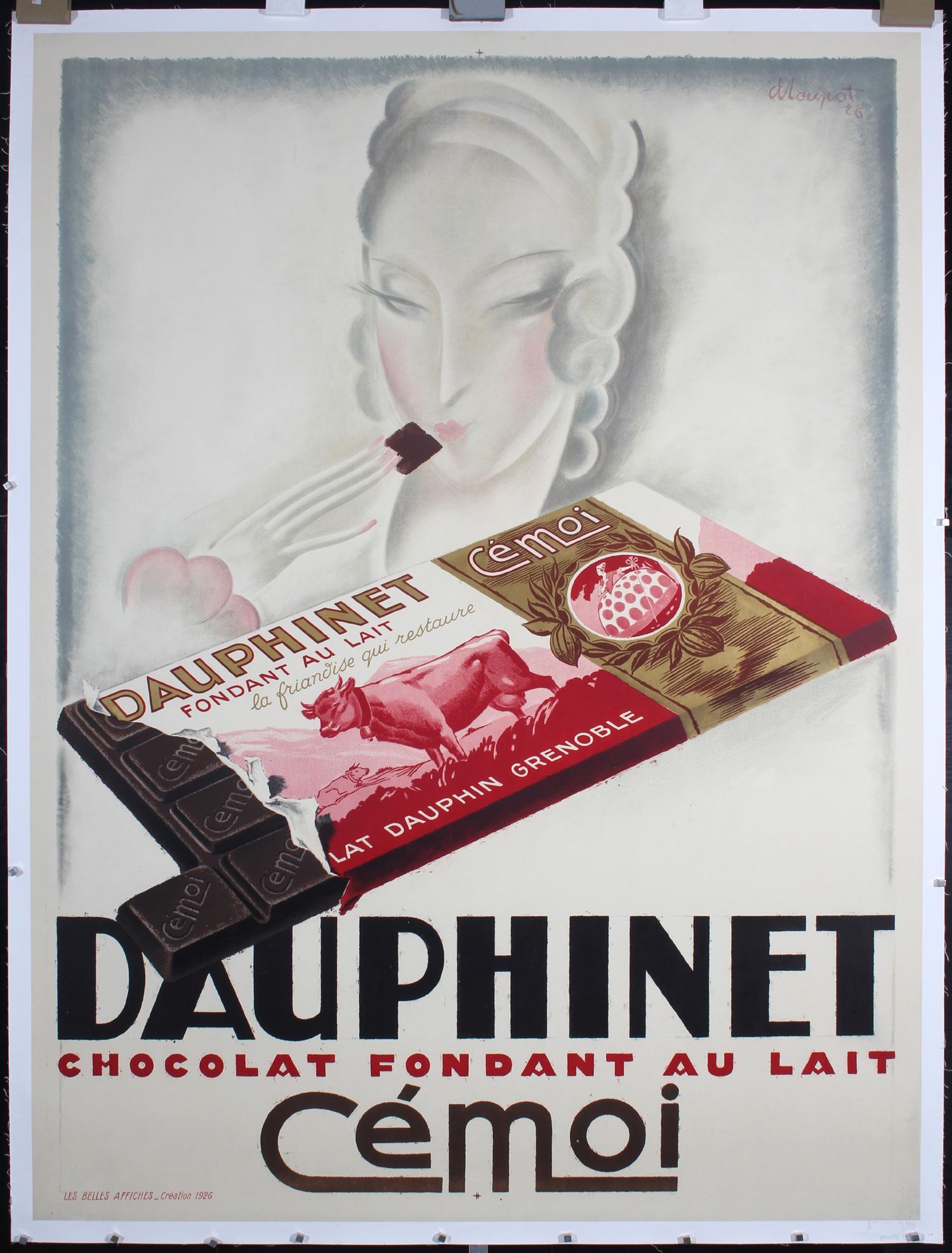 ＊希少品Charles LOUPOT DOP フランス30s Tin Plate Charles Loupot