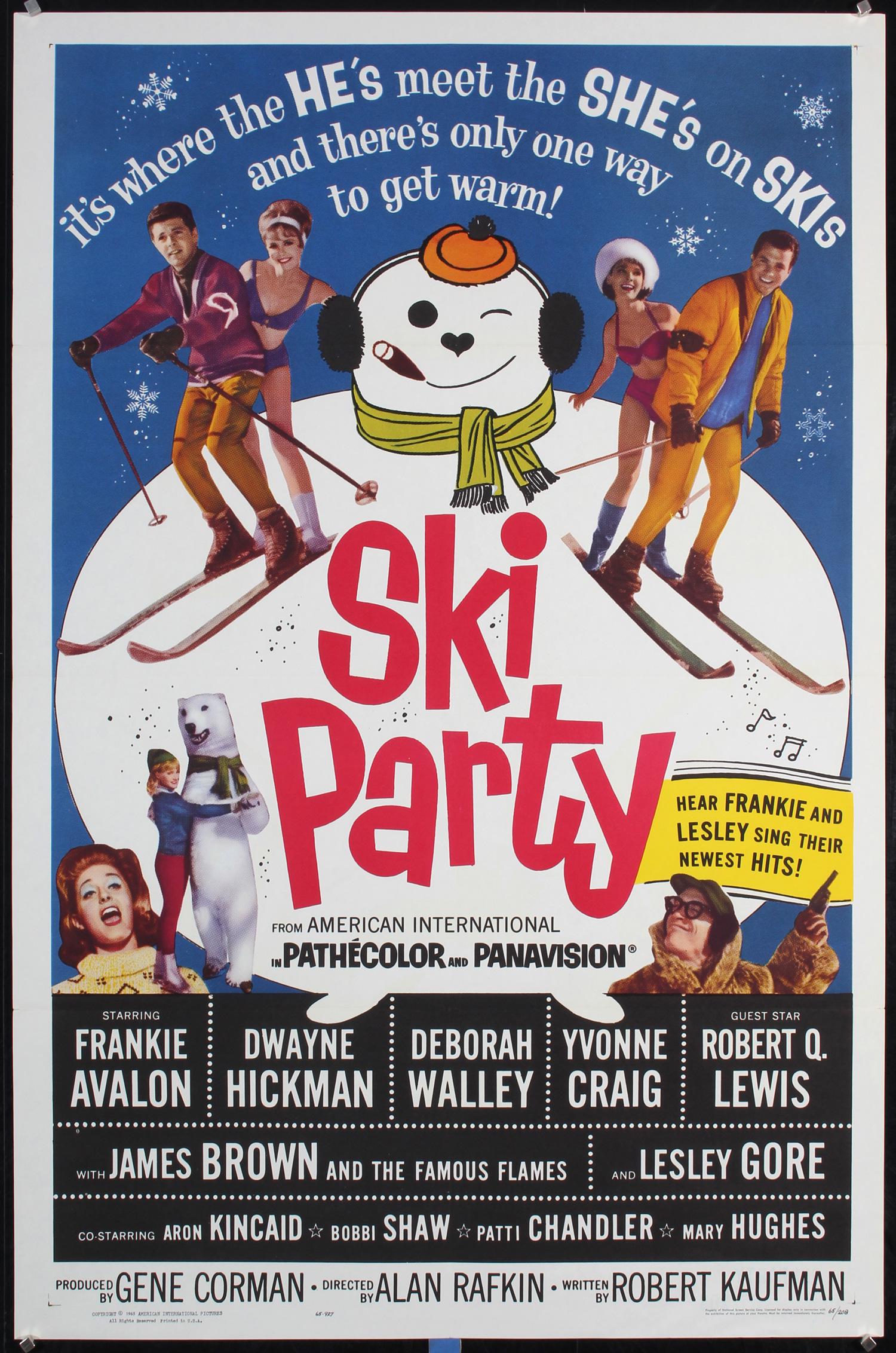 4 Original 1960s-1990s Ski Travel Film Posters (1 of 4)
