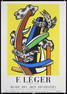 Original Vintage 1950s Fernand Leger Paris Art Poster