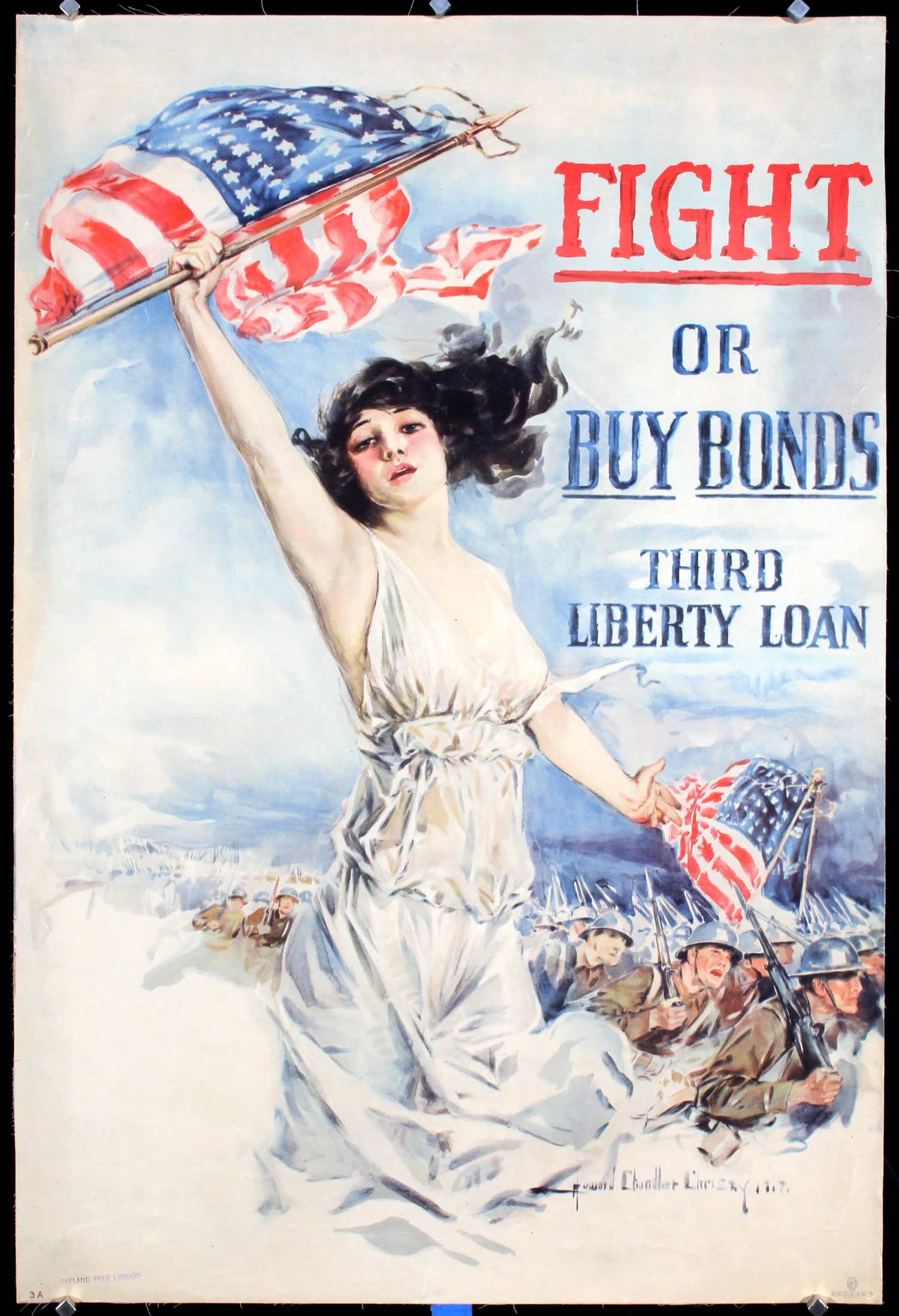 Original 1917s American World War I Poster HC Christy (1 of 1)