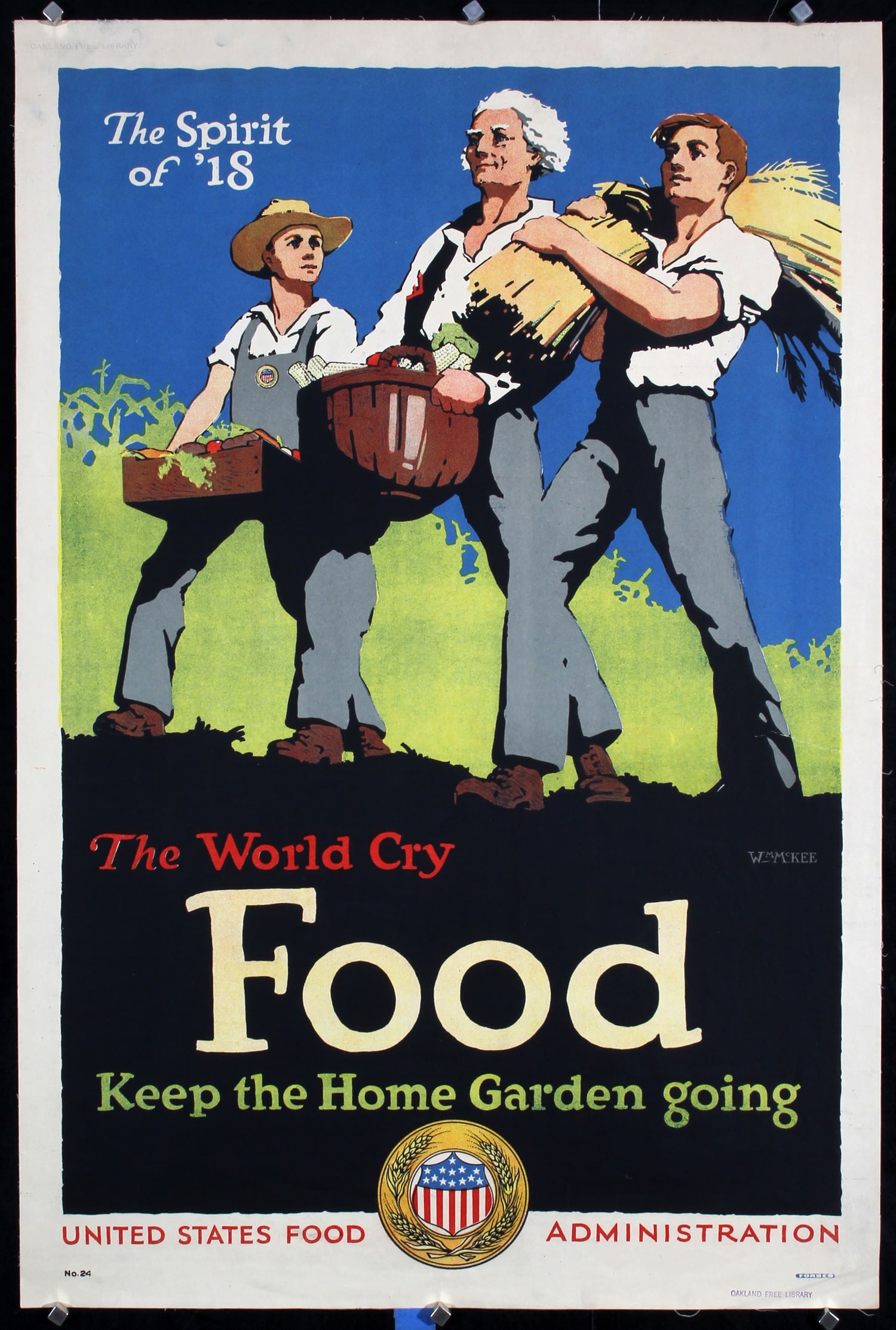 Original American World War I Food Poster Uncle Sam (1 of 1)