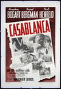 RARE Original 1942 US 1-Sheet Poster CASABLANC
