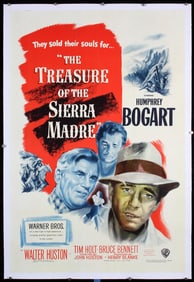 Original 1948 US 1-Sheet Poster Treasure Sierra Madre