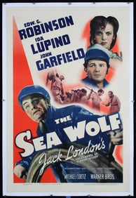 Original 1941 US 1-Sheet Poster The Sea Wolf