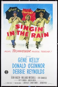 Original 1952 US 1-Sheet Poster Singing in the Rain