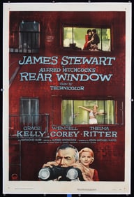 Original 1954 US 1-Sheet Poster REAR WINDOW