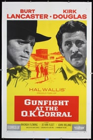 Original 1957 US 1-Sheet Poster Gunfight at O.K. Corral