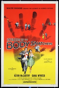 Original 1956s Invasion of the Body Snatchers US Poster