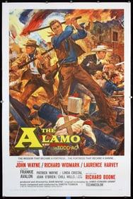 Original 1960 US 1-Sheet Poster The Alamo John Wayne