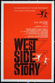 Original 1961 US 1-Sheet Poster West Side Story