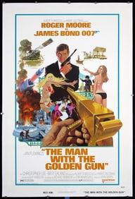 Original 1974 Man With The Golden Gun 1-Sheet Poster