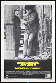 Original 1969 US 1-Sheet Poster Midnight Cowboy X-Style