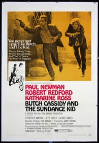 Original 1969 US 1-Sheet Poster BUTCH CASSIDY Style B