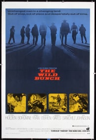 Original 1969 US 1-Sheet Poster The Wild Bunch