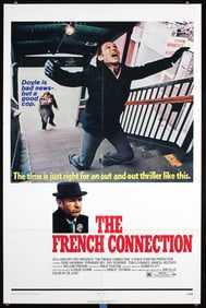 Original 1-Sh Poster FRENCH CONNECTION Gene Hackman +1