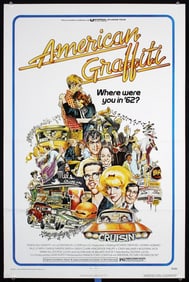 Original 1973 US 1-Sheet Poster American Graffiti