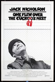 Original 1975 Poster One Flew Over The Cuckoo's Nest