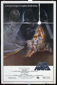 Original 1977 US 1-Sheet Poster STAR WARS Style A