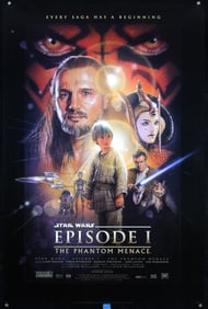 6 Original Posters Star Wars Ep. I, II, III