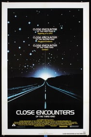 Original 1977 Poster Close Encounters Of The Third Kind