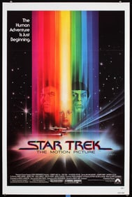 Lot of 13 Original STAR TREK Posters 1979-2002
