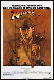Original 1981 US 1-Sh Poster Raiders Of The Lost Ark