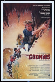 Original 1985 Poster Spielberg GOONIES Hanging Style