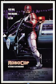 Original 1988 US 1-Sheet Poster ROBOCOP Paul Verhoeven