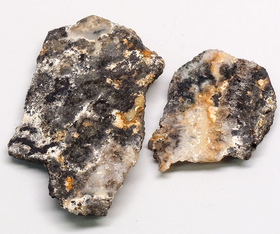 Camp Bird Mine Colorado High Grade Ore -: Camp Bird Mine gold and silver ore is extremely rare and almost unheard of. The few pieces known were recovered in the front of the mine by a metal detectorist nearly two decades ago. The two represen