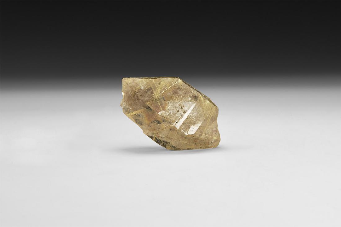 Rutilated Smokey Quartz Mineral Specimen. (1 of 1)
