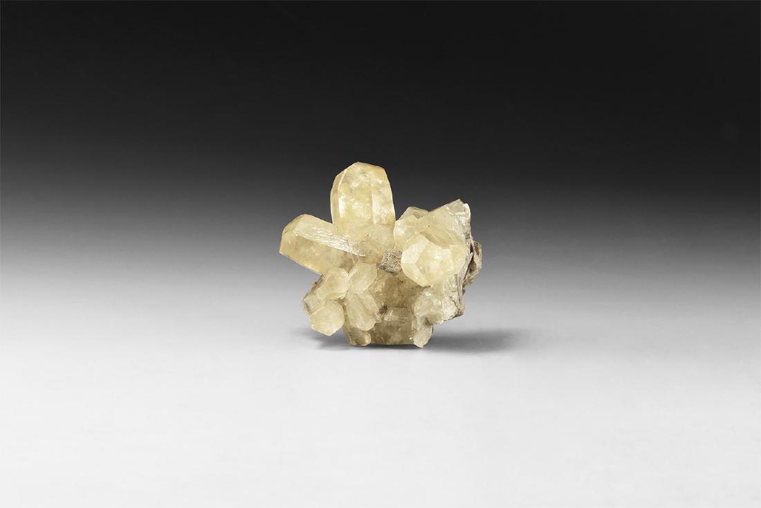 Yellow Calcite Cystal Specimen. (1 of 1)