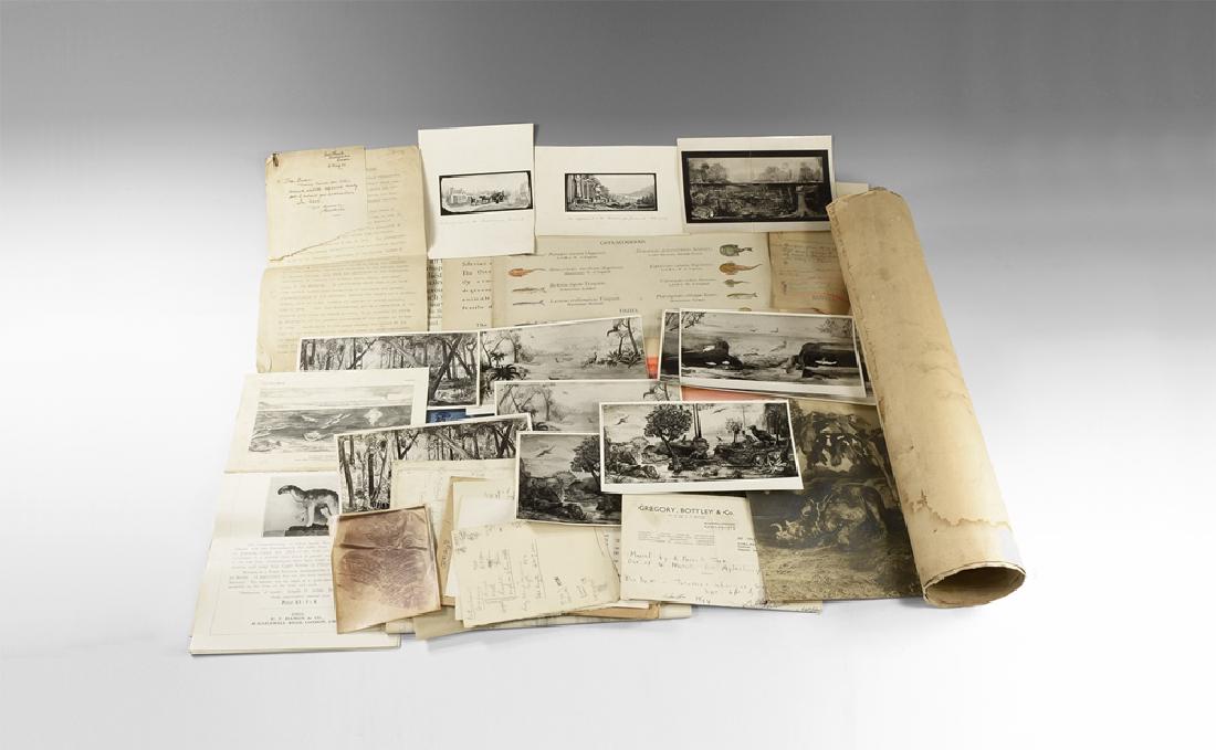 Diorama Painting, Sketch and Photograph Group (1 of 1)