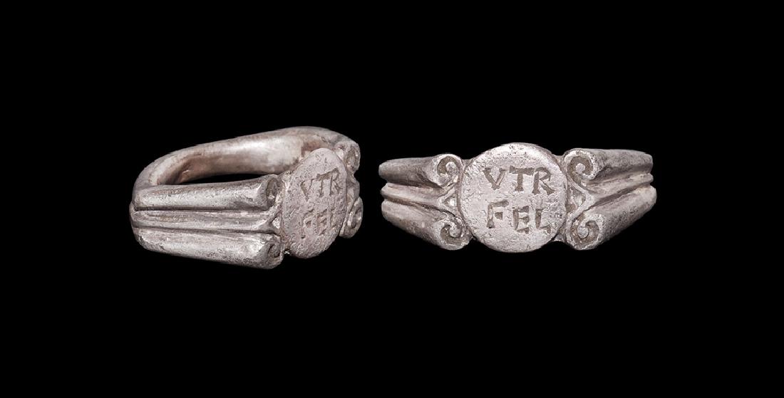 Roman Signet Ring with VTR FEL (1 of 1)