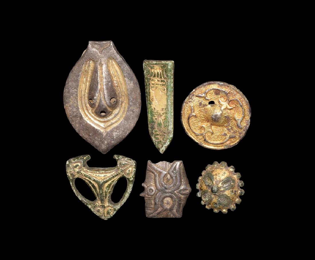 Viking and Later Gilt Artefact Group (1 of 1)