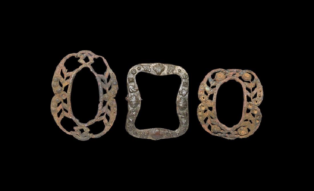 Medieval Openwork Buckle Group (1 of 1)