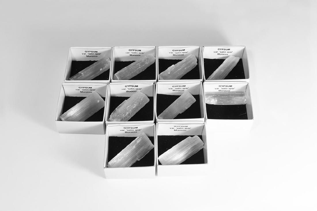 Natural History Satin Spar Gypsum Crystal Group (1 of 1)