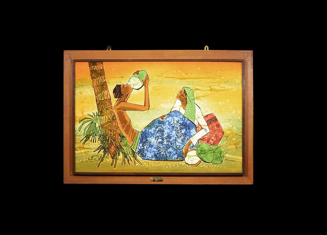 Batik Indonesia Beach Scene by Choo Keng Kwang (1 of 1)